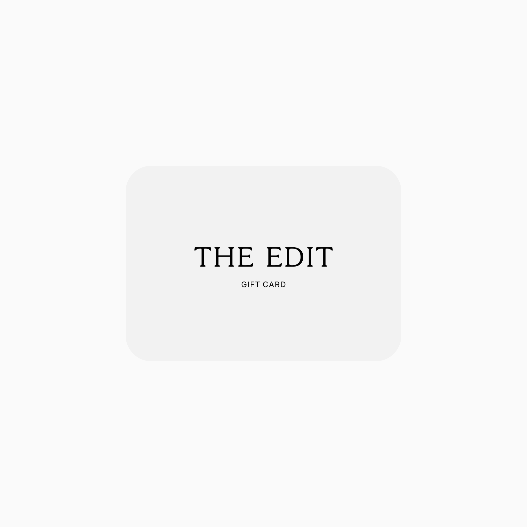 The Edit Gift Card (Digital)